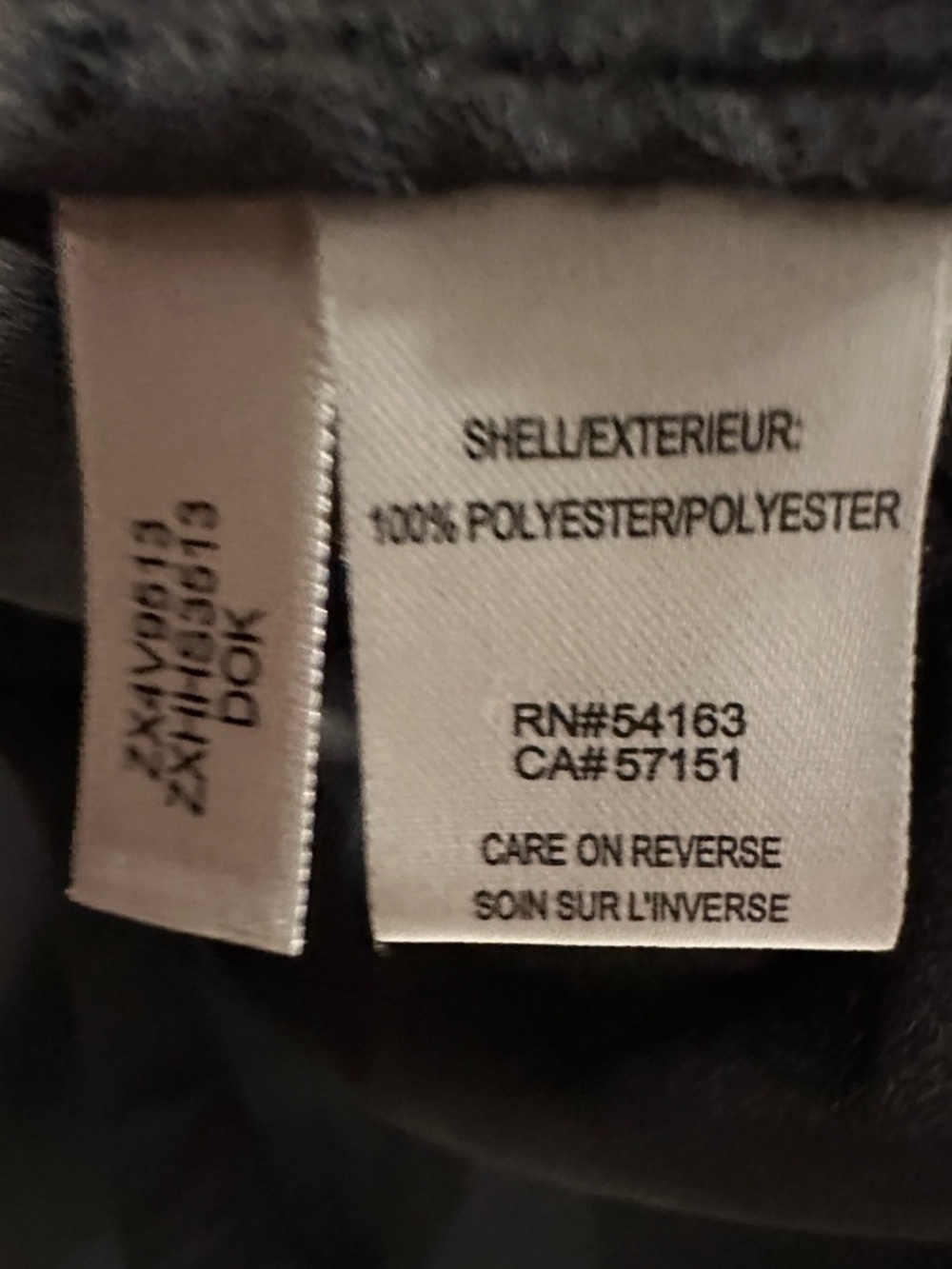 CALVIN KLEIN Quiet Classic Luxury Dark Gray Button-Front Utility Blouse Sz 1X - Picture 5 of 17